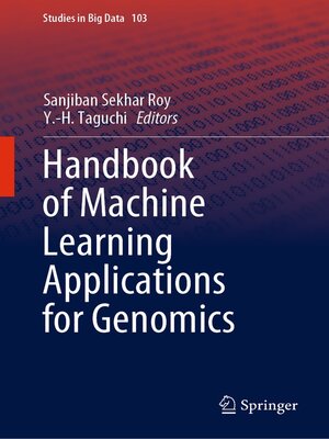 cover image of Handbook of Machine Learning Applications for Genomics